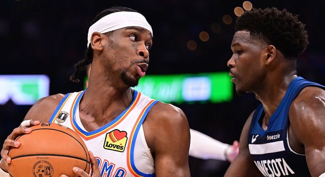 亚历山大关键三分助雷霆终结森林狼连胜，豪取