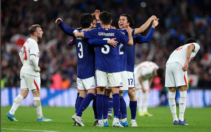 日本队1-0力克英格兰创亚洲纪录