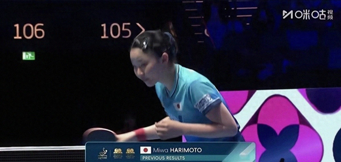 中国女乒三将横扫日本主力，桥本成最后防线